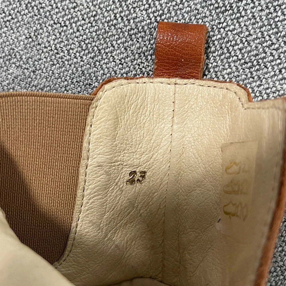EMILE ET IDA Mouse First Steps Leather Baby Boots